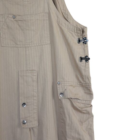 Japanese Workman Unisex Cotton retro Overalls size L - Picture 5 of 9